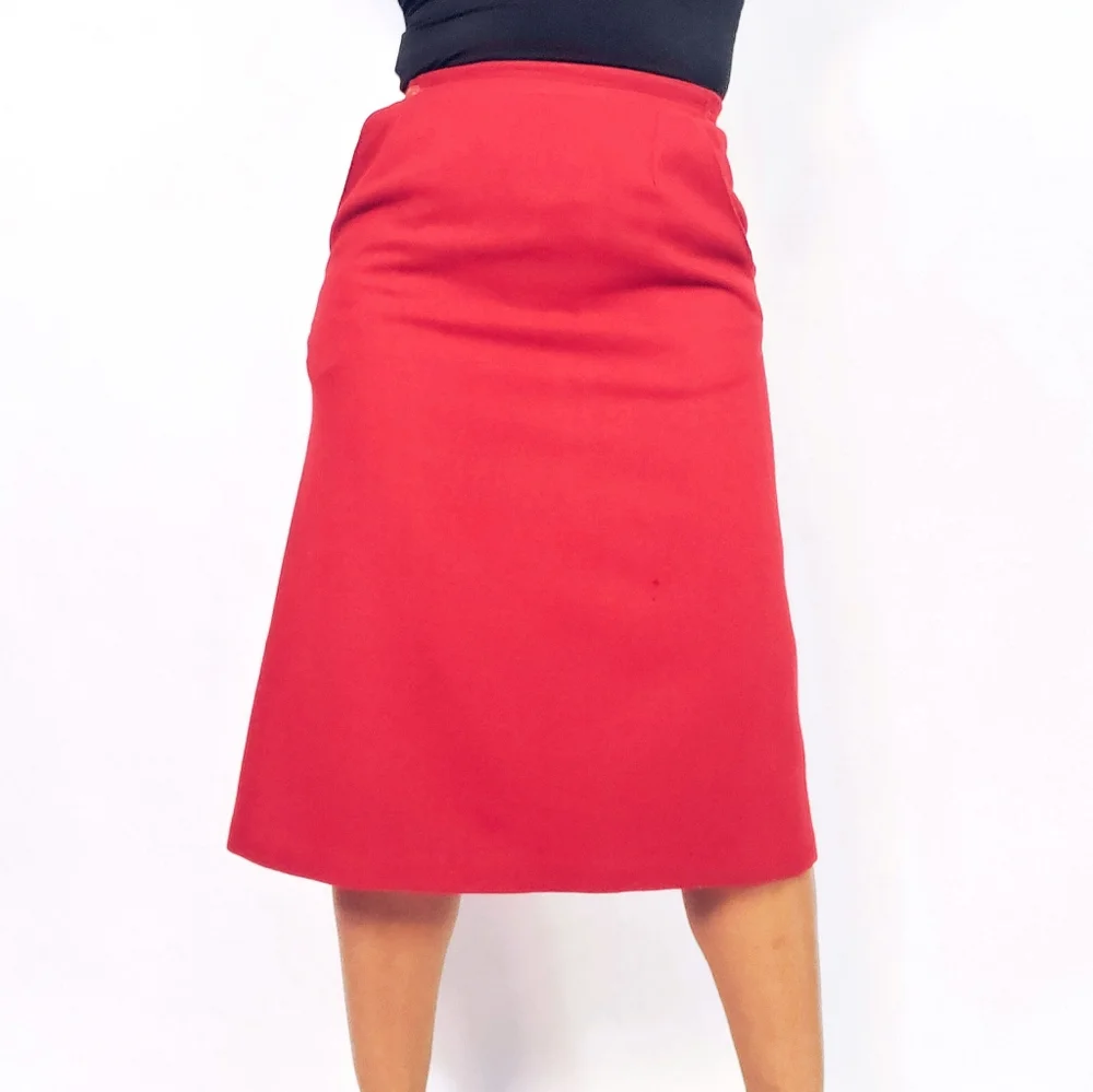 Red Skirt Suit - Picture 4 of 10